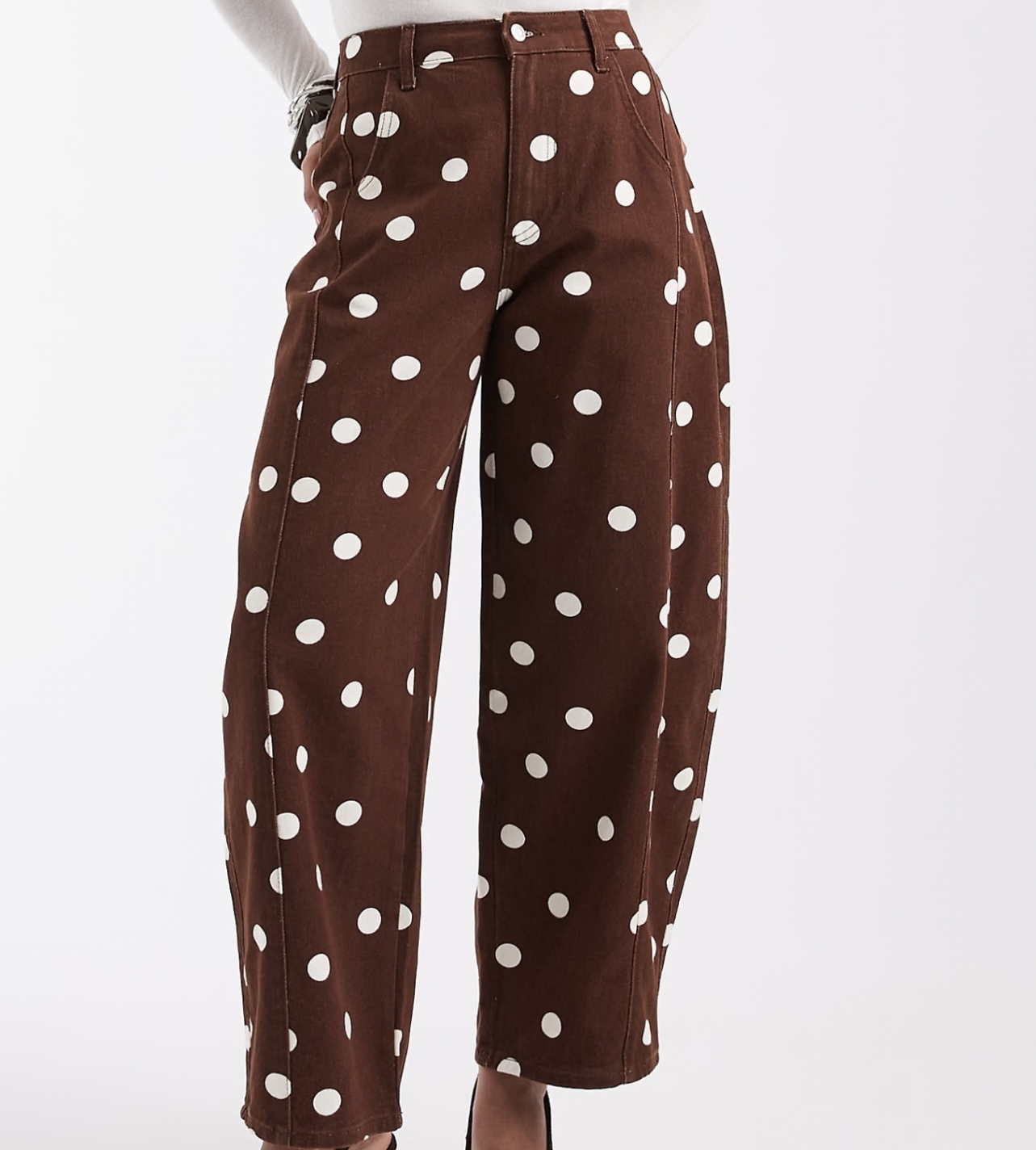 The Mocha Dot Pants